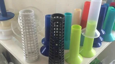 Pezzi di ricambio per macchine tessili personalizzati, bobina con cono in plastica per filatura